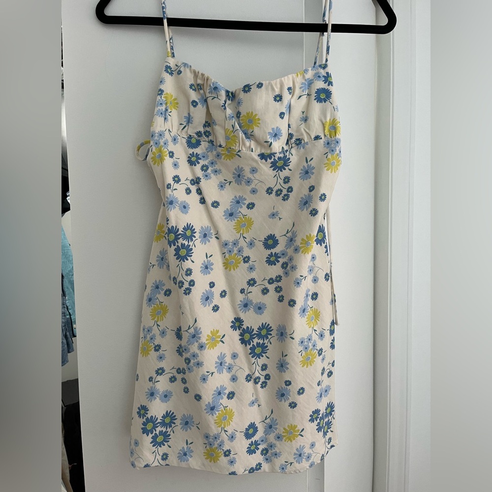 Floral Spaghetti Strap Dress